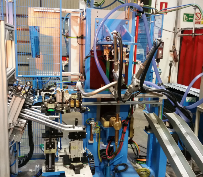 Inline Projection Welding Machine